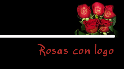 rosas con logo bogota